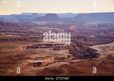 Green River Overlook, Canyonlands National Park, Islands in the Sky, Utah, USA Stock Photo