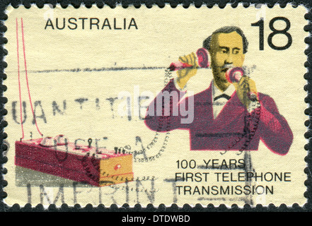 This image shows Alexander Graham Bell, renowned inventor of the ...