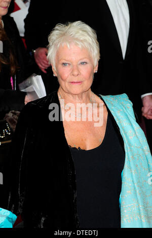 London, UK. 16th Feb, 2014. Judi Dench  attends The B.A.F.a at The Royal Opera House, Covent Garden, London 16 February 2014 Credit:  Peter Phillips/Alamy Live News Stock Photo