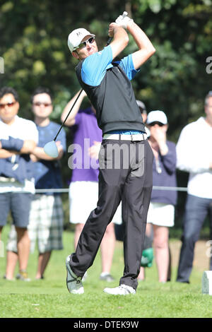 Los Angeles, California, USA. 16th Feb, 2014. 02/16/14 Pacific Palisades, CA: Jason Allred during the final round of the Northern Trust Open, held at Riviera Country Club Credit:  Michael Zito/Eclipse/ZUMAPRESS.com/Alamy Live News Stock Photo