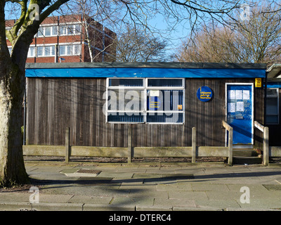 Former Citizens advice bureau, now demolished and relocated, in Crewe Cheshire UK Stock Photo