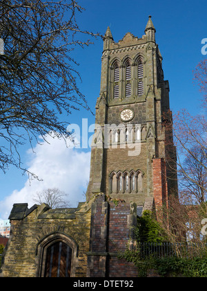 Christ church in Crewe Cheshire UK Stock Photo