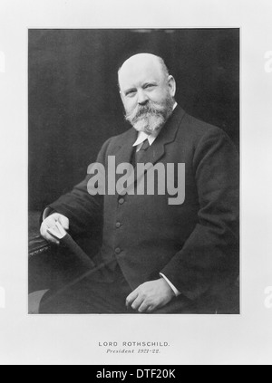 Lord Lionel Walter Rothschild (1868-1937) Stock Photo