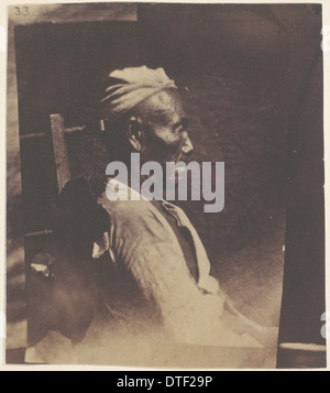 A Hayu or Vayu of Nepal, age 60, c.1840 Stock Photo