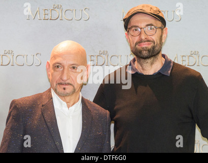 Berlin, Germany, actor Sir Ben Kingsley and director Philipp Stölzl Stock Photo