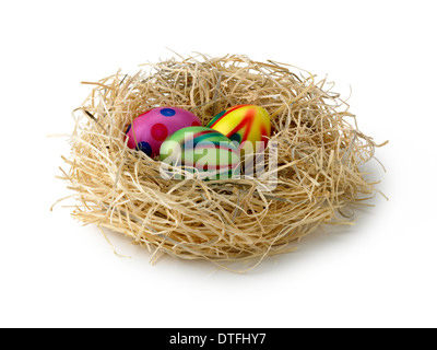 easter eggs Stock Photo