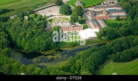 Aerial shot of Colwick Country Park in Nottingham City, Nottinghamshire ...