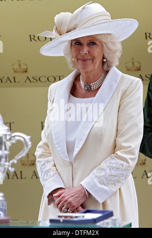 Ascot, Great Britain, Camilla, Duchess of Cornwall and Rothesay Stock Photo