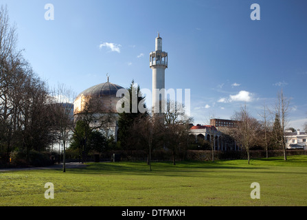 The London Central Mosque, Regents Park, London Stock Photo
