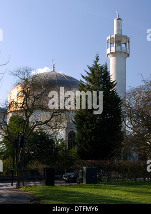 The London Central Mosque, Regents Park, London Stock Photo