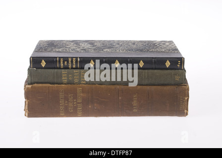 Darwin first editions Stock Photo