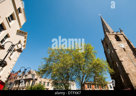 St Peter's Church in Nottingham City, Nottinghamshire England UK Stock Photo