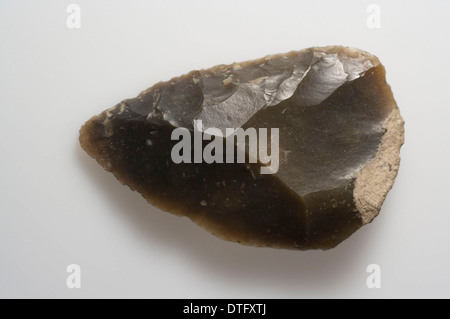 Flint tool Stock Photo