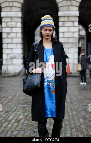 Model wearing Bora Aksu at London Fashion Week, Autumn/Winter 2006 ...