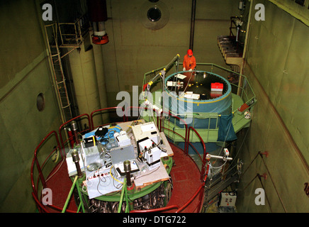 Deconstruction of the Rheinsberg nuclear power plant, Germany Stock Photo