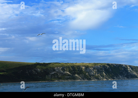 View of the Purbecks, England. Stock Photo