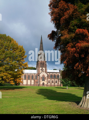 The Church of St Mary the Virgin at Clumber Park, Nottinghamshire UK Stock Photo