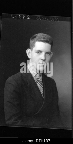 McGuffey High School yearbook portraits 1937 Stock Photo