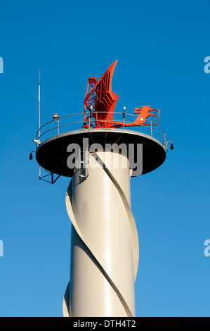 Birmingham Airport radar tower, UK Stock Photo