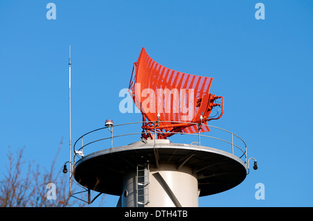 Birmingham Airport radar tower, UK Stock Photo