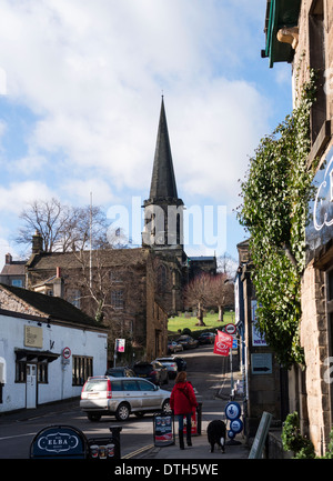 Bakewell Town Centre, Derbyshire, UK Stock Photo