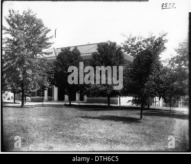 Miami University Auditorium building 1908 Stock Photo