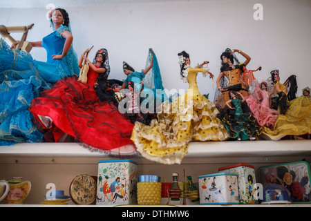 50's fifties kitsch home interior ornamentals Stock Photo