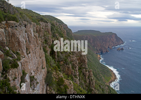 Cape Raoul on the Tasman Peninsula Stock Photo