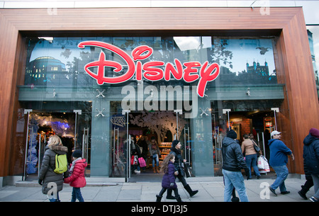 Disney Store on Oxford Street in London UK Stock Photo