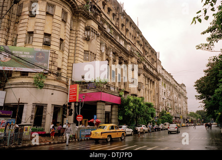 Famous Flurys tearoom in Park Street in Kolkata Calcutta in West Bengal in India in South Asia. Tea Cafe Cake Shop Patisserie Culture Travel Stock Photo