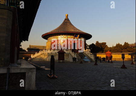 Temple of Heaven Park .' Imperial Vault of Heaven'. Beijing, China Stock Photo