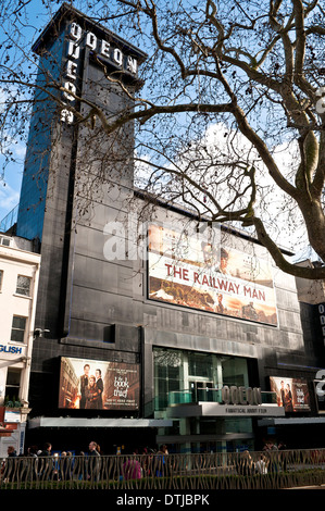 Odeon Cinema, Leicester Square, London, Uk Stock Photo
