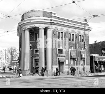 Ancient pharmacy building in Toronto, Canada Stock Photo