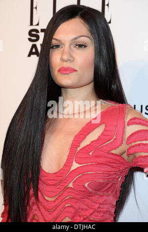 Jessie J arriving at The Elle Style Awards 2014, One Embankment, London