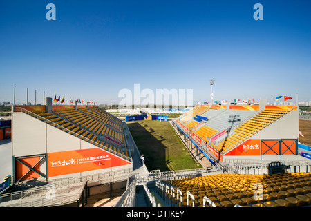 Beijing Olympics 2008 - Olympic Green Archery Field, Beijing, China. Architect: Bligh Voller Neild, 2007 Stock Photo