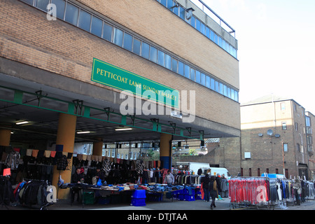 united kingdom east london middlesex street petticoat lane sunday market Stock Photo