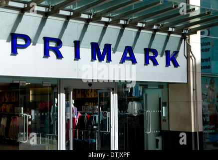 Primark shop, Queen Street, Cardiff, Wales. Stock Photo