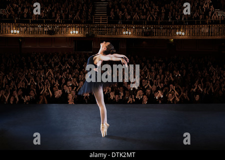 Ballerina performing on stage in theater Stock Photo: 66802098 - Alamy