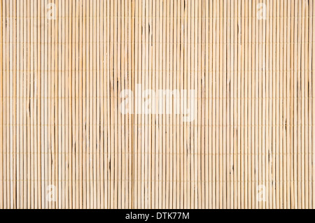 Close up of straw mat as abstract texture background Stock Photo