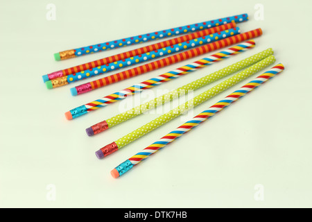 Colored pencils Stock Photo