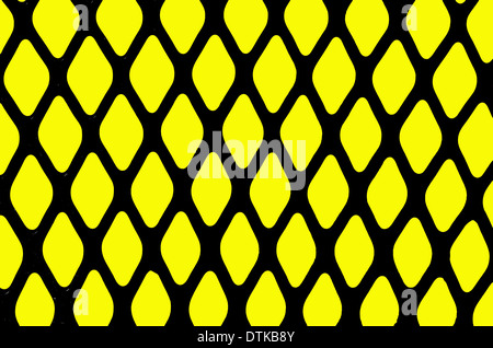 Texture of a black metal grill Stock Photo