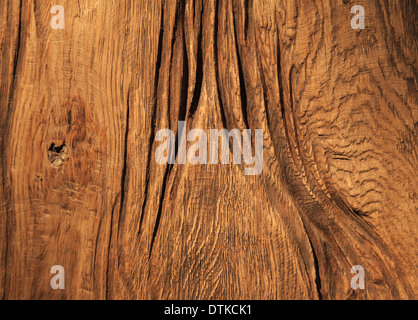 Background texture of old weathered wooden board Stock Photo