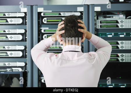 system fail situation in network server room Stock Photo - Alamy