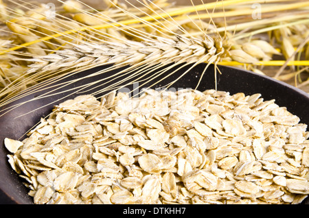 porridge oats Stock Photo