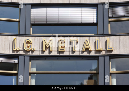 German Metalworkers' Union Stock Photo