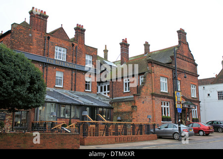 The historic town of Sandwich, Kent, England, UK. Stock Photo