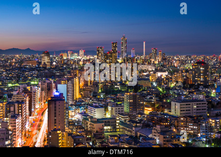 Tokyo, Japan cityscape from Bunkyo Ward. Stock Photo