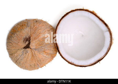 Coconut isolated on white Stock Photo