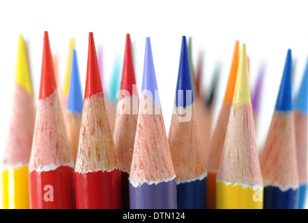 Colored Pencils Stock Photo