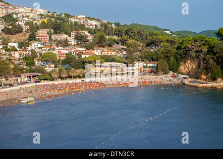 Mala plaža (small beach) Ulcinj, Montenegro Stock Photo